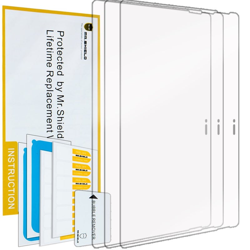 Mr Shield Mr.Shield Designed For Microsoft Surface Pro 3 12 inch Premium Clear Screen Protector [3-PACK] with Lifetime Replacement - Image 1